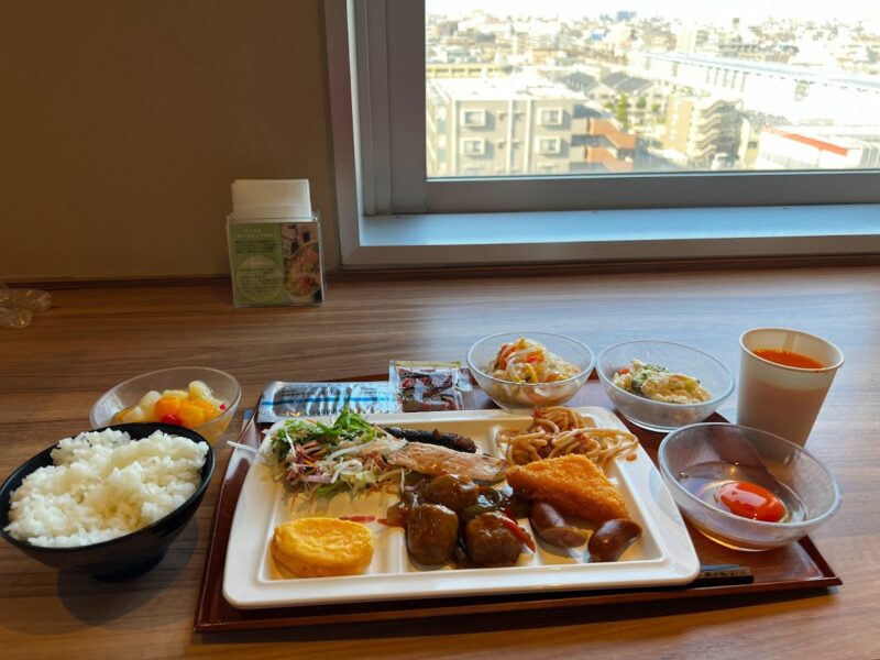 スーパーホテル妙典朝食1